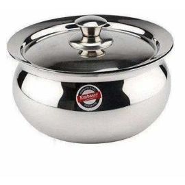 Pongal Pot/Cook-n-Serve Dish Stainless Steel