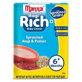 Manna Ragi Rich Baby Cereal For 6+ Months