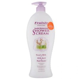 Fruiser Double Moisturizing Shower Cream Goat's Milk With Pearl Powder