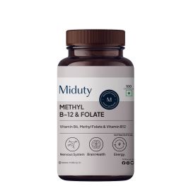 Miduty by Palak Notes Methyl B-12 & Folate Chewable Tablets