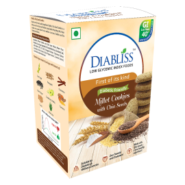 Diabliss Diabetic Friendly Millet Cookies with Chia Seeds