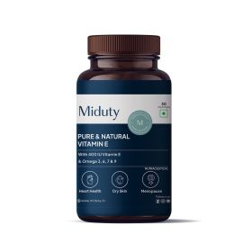 Miduty by Palak Notes Pure & Natural Vitamin E Sea Buckthorn Berry Softgels