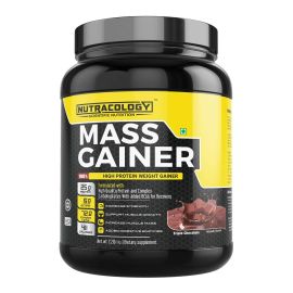 Nutracology Mass Gainer Gain Weight High Protein Weight Gainer With Enzyme Blend