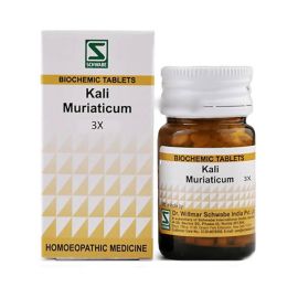 Dr. Willmar Schwabe India Kali Muriaticum Biochemic Tablet