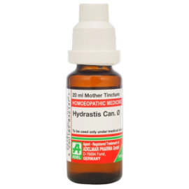 Adel Homeopathy Hydrastis Can Mother Tincture Q