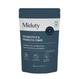 Miduty by Palak Notes Probiotics & Prebiotic Fiber powder