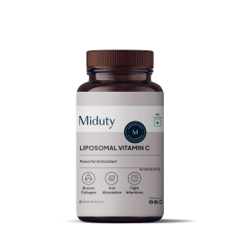 Miduty by Palak Notes Patented Liposomal Vitamin C Capsules