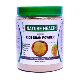 Nature Health Organic Purified Rice Bran Powder