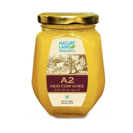 Nature Land Organics A2 Desi Cow Ghee | Certified Pure Cow Ghee | Nutritious Organic Desi Ghee